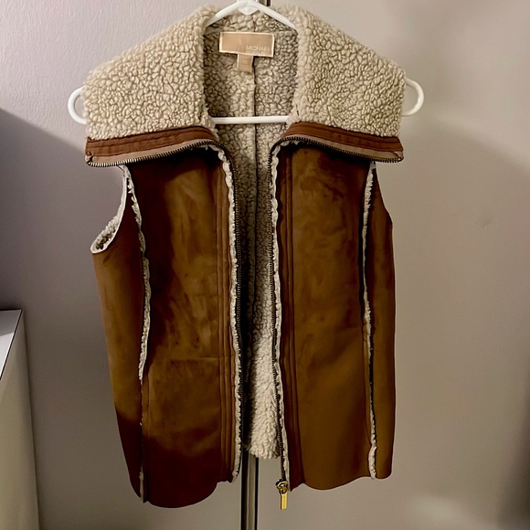 Michael Kors Suede Vest - Picture 1 of 8